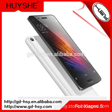 HUYSHE Factory Price! Free Sample Anti Broken Anti Fingerprint 0.33mm Thickness Tempered Glass Screen Protector For Xiaomi Mi 5